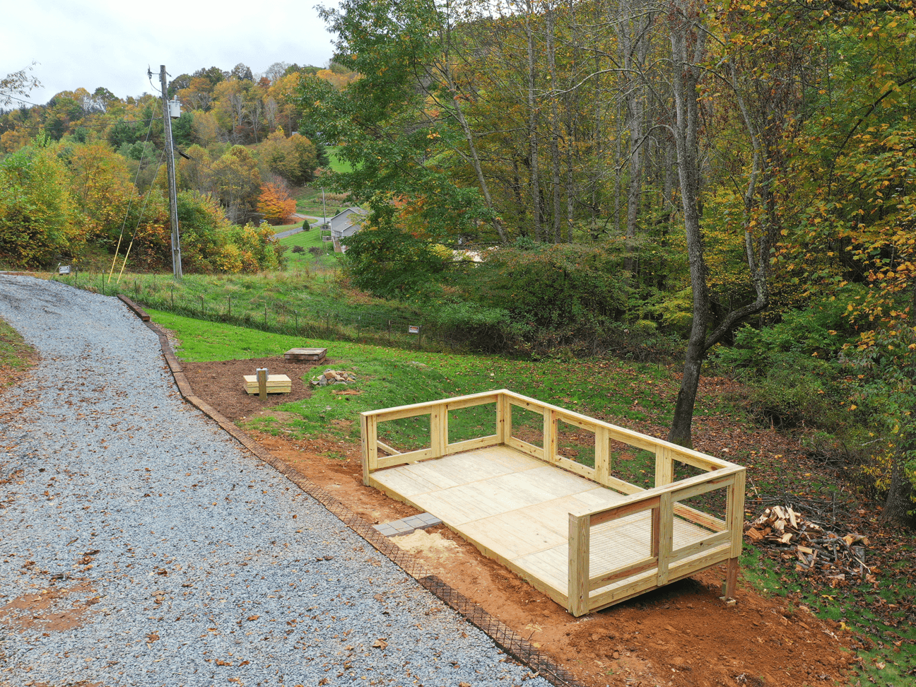 Blue Ridge Parkway scenic view near Boone NC